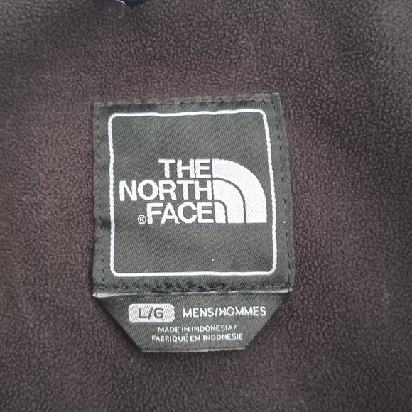 The North Face Softshell Jacket Men’s Large Black Full Zip Outdoor Waterproof - Picture 6 of 6
